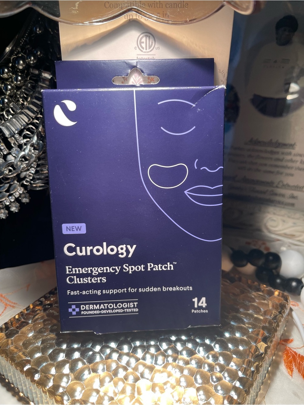 Curology Emergency Spot Patch Clusters — Purple — 14 Patches